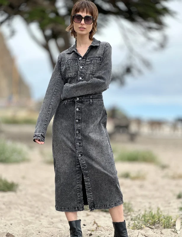 Millie Denim Shirtdress