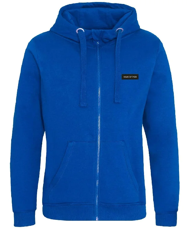 Heavyweight zip Hoodie Light Electric Blue