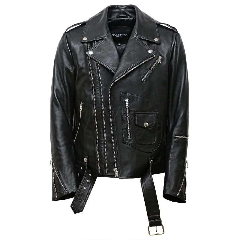 New Yorker Moto ( Black Nappa )