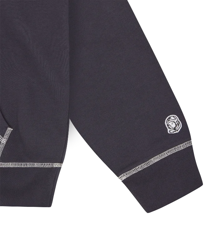 SMALL ARCH LOGO CONTRAST STITCH POPOVER - NAVY